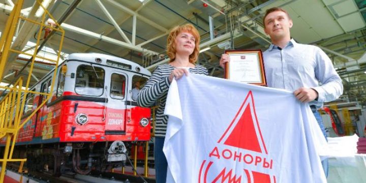 Миэтовец награжден за большой личный вклад в развитие донорства в столице Миэтовец награжден за большой личный вклад в развитие донорства в столице